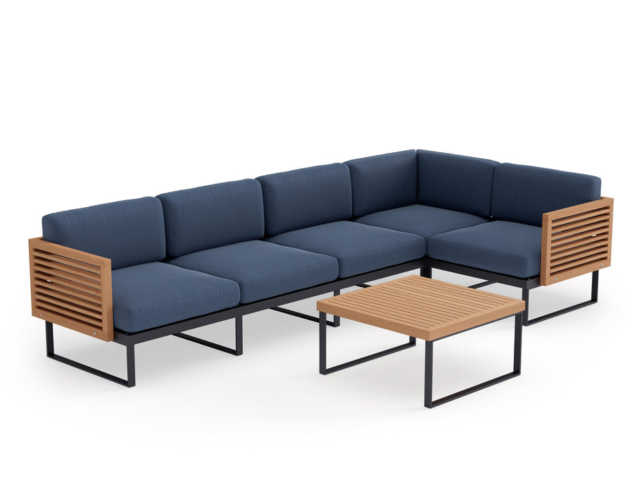 NewAge | Monterey 5 Seater Sectional with Coffee Table