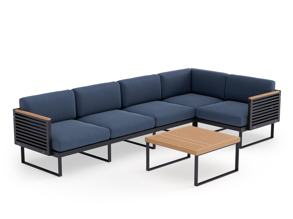 NewAge | Monterey 5 Seater Sectional with Coffee Table