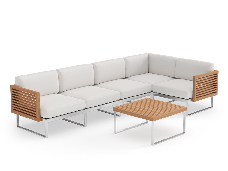 NewAge | Monterey 5 Seater Sectional with Coffee Table