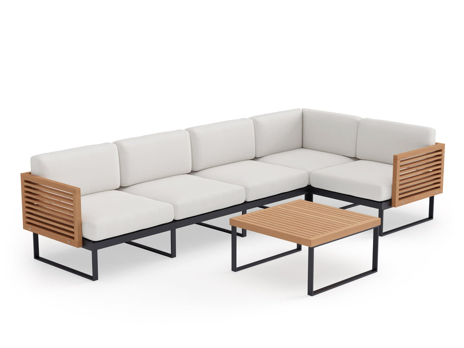 NewAge | Monterey 5 Seater Sectional with Coffee Table