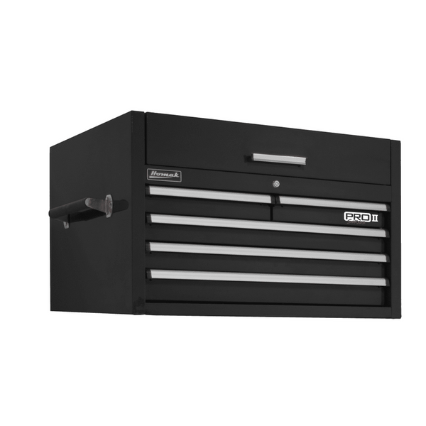 Homak | 36” Pro II Series 5 Drawer Top Chest — My Garage Supplies