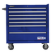 Midnight Blue Homak 36” Pro II Series 7 Drawer Roller Cabinet