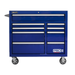 Midnight Blue Homak 41” Pro II Series 9 Drawer Roller Cabinet