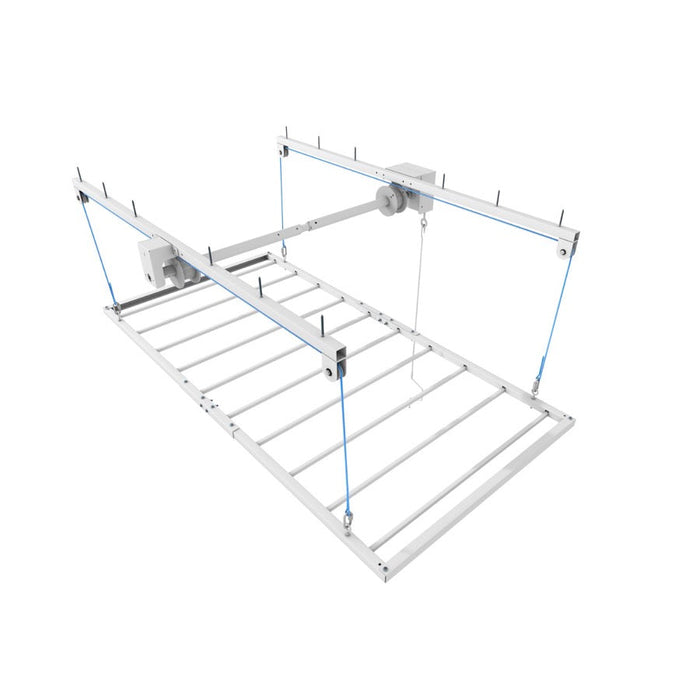 Ceiling SAM 4′ x 8′ Retractable Garage Storage Lift - 17′ Drop Distance