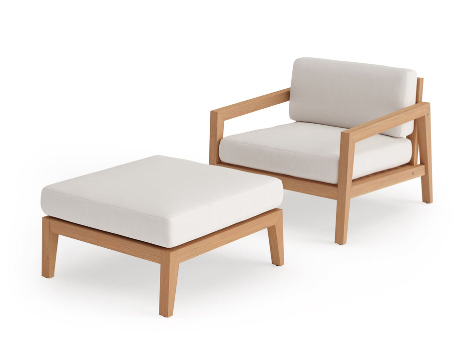 NewAge | Rhodes Chat Chair with Ottoman