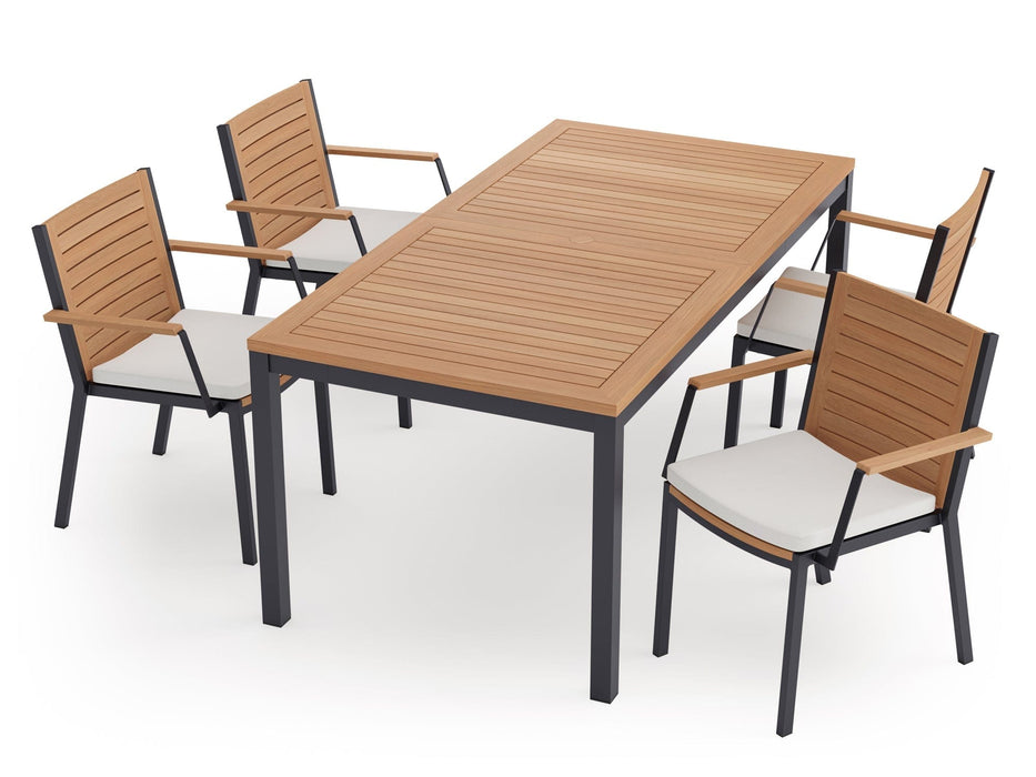 NewAge | Monterey 4 Seater Dining Set with 72 in. Table