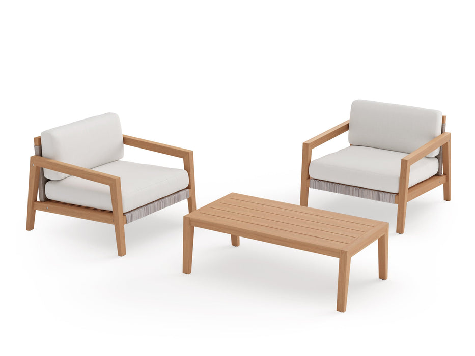 NewAge | Lakeside 2 Seater Chat Set with Coffee Table