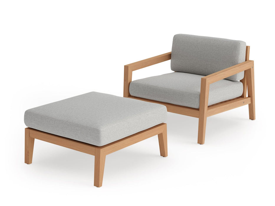 NewAge | Rhodes Chat Chair with Ottoman