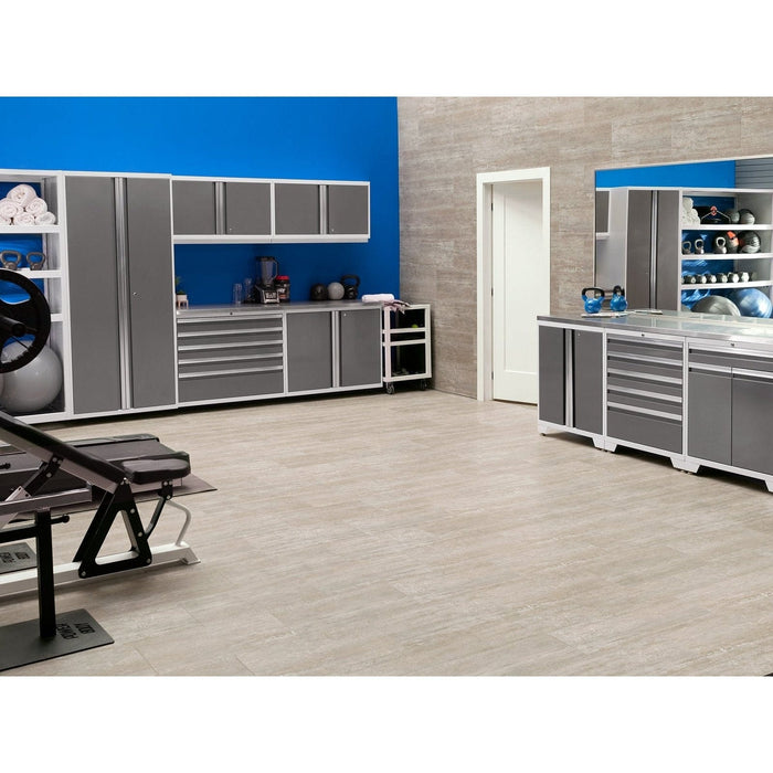 NewAge | Pro Series 5 Piece Cabinet Set With Wall, Tool Cabinet, Locker and 84 in. Workbench