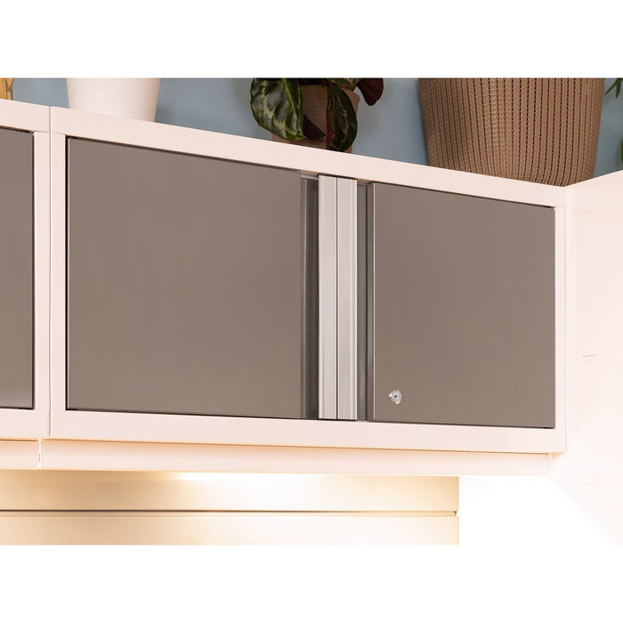 NewAge Bold Series 8 Piece Cabinet Set With Base, Wall Cabinets and 30 in. Lockers