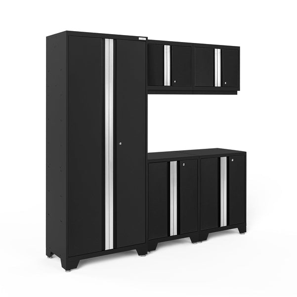 NewAge Bold Series 5 Piece Cabinet Set With Base, Wall Cabinets and 30 in. Locker-