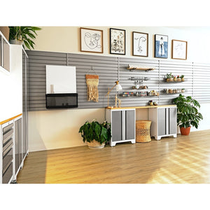 NewAge Bold Series 5 Piece Cabinet Set With Base, Wall Cabinets and 30 in. Locker-