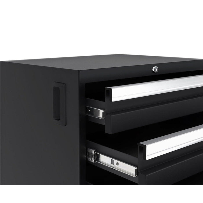 NewAge Bold Series 7 Piece Cabinet Set With Base, Wall Cabinets and 30 in. Lockers-