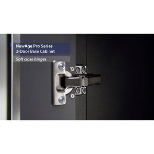 NewAge Pro Series 2-Door Base Cabinet- soft close hinges