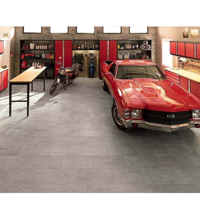 NewAge Pro Series 2 Piece Cabinet Set with 84 in. Workbench and 42 in. Base Cabinet on Casters