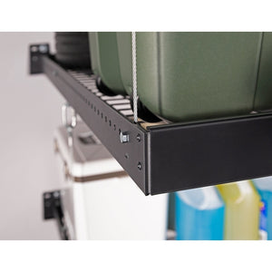 NewAge Pro Series 4 ft. x 8 ft. and 2 ft. x 8 ft. Wall Mounted Steel Shelf Set-
