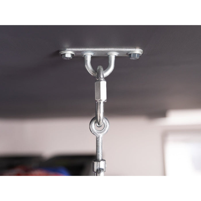 NewAge Pro Series 4 ft. x 8 ft. and 2 ft. x 8 ft. Wall Mounted Steel Shelf Set-