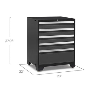 NewAge Pro Series 5-drawer Tool Cabinet- dimensions