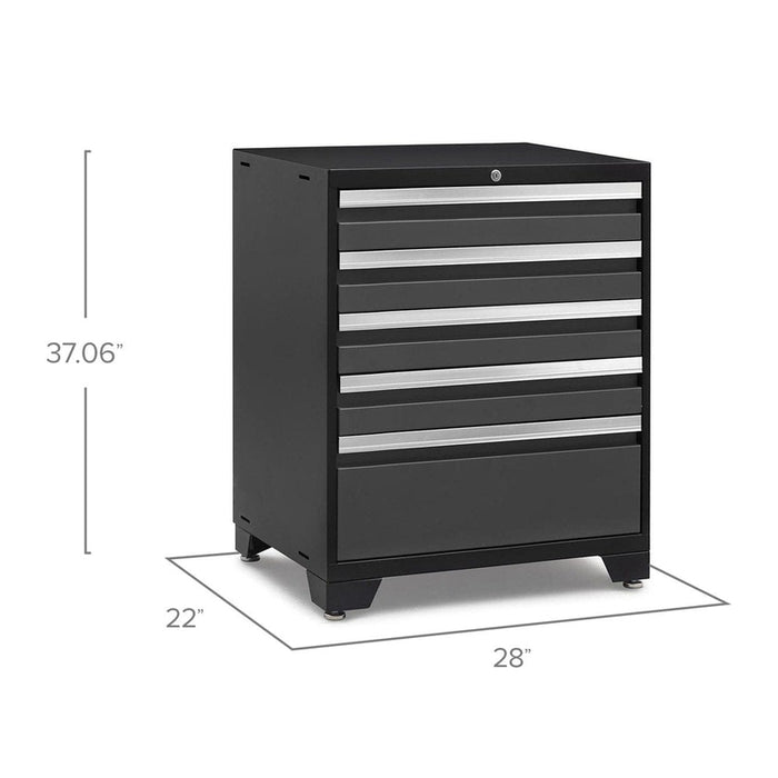 NewAge Pro Series 5-drawer Tool Cabinet- dimensions