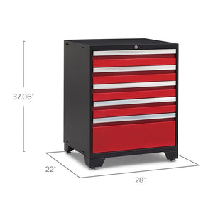 NewAge Pro Series 5-drawer Tool Cabinet- 