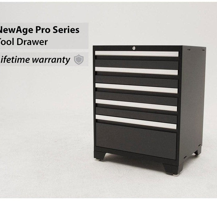 NewAge Pro Series 5-drawer Tool Cabinet- lifetime warranty