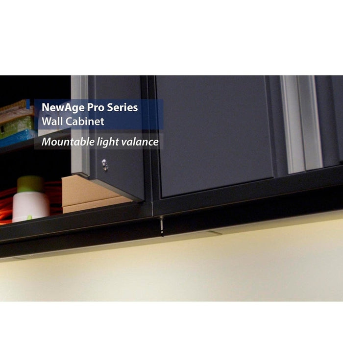 NewAge Pro Series Wall Cabinet- Mountable Light Valance