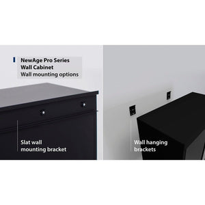 NewAge Pro Series Wall Cabinet- wall mounting options