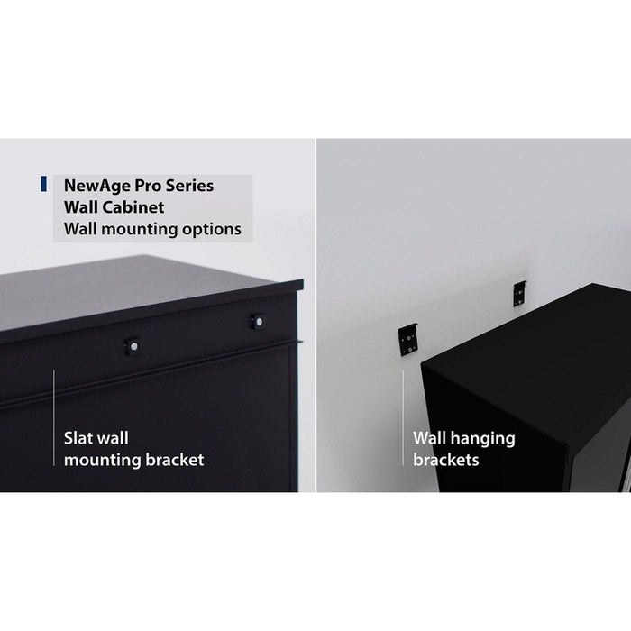 NewAge Pro Series Wall Cabinet- wall mounting options