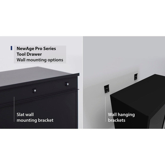 NewAge Pro Series 5-drawer Tool Cabinet- wall mounting options