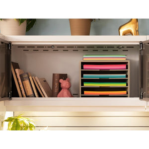 NewAge Bold Series 7 Piece Cabinet Set With Base, Wall Cabinets and 30 in. Lockers-