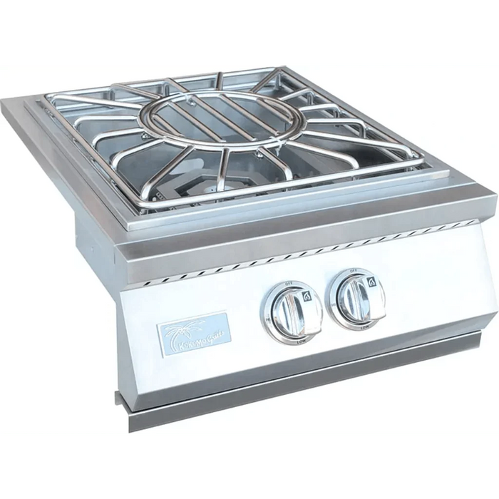 KoKomo Grills | Built-in Power Burner with Removable Grate for Wok