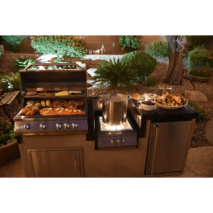KoKomo Grills | Built-in Power Burner with Removable Grate for Wok